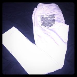 White Stretchy pants